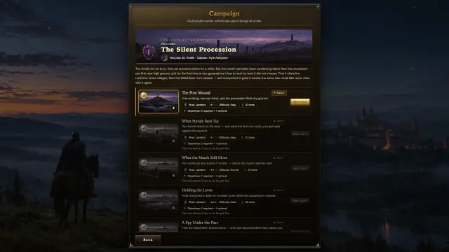Campaign select